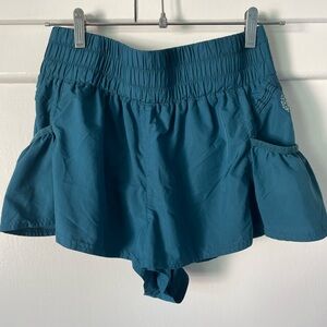 FP Movement by Free People Teal Athletic Shorts